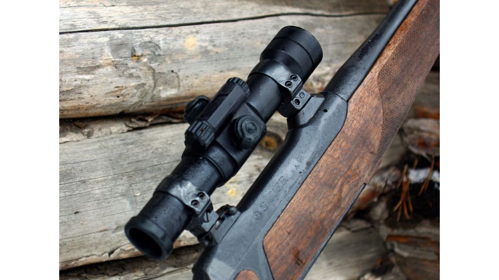 Aimpoint 9000L Red Dot Reflex Sight, 2 MOA Dot Reticle, Black, Semi Matte, Anodized, 11419
