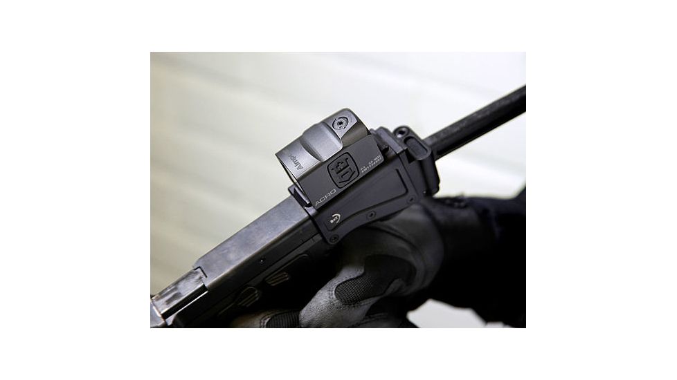 Aimpoint Acro P-1 Red Dot Reflex Sight, 3.5 MOA Dot Reticle, Black, Semi Matte, Anodized, 200504