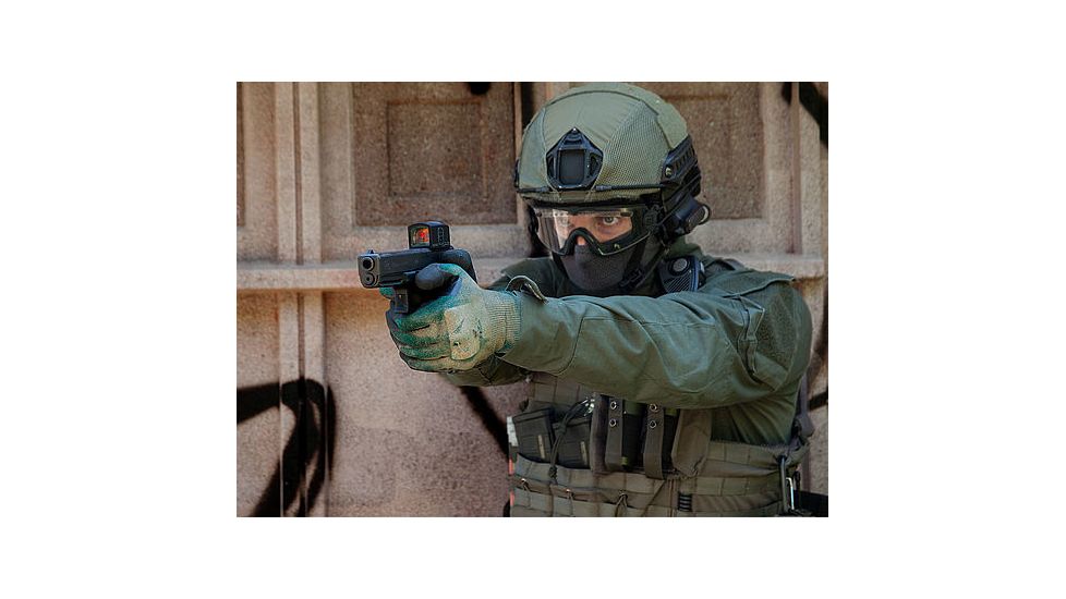 Aimpoint Acro P-1 Red Dot Reflex Sight, 3.5 MOA Dot Reticle, Black, Semi Matte, Anodized, 200504