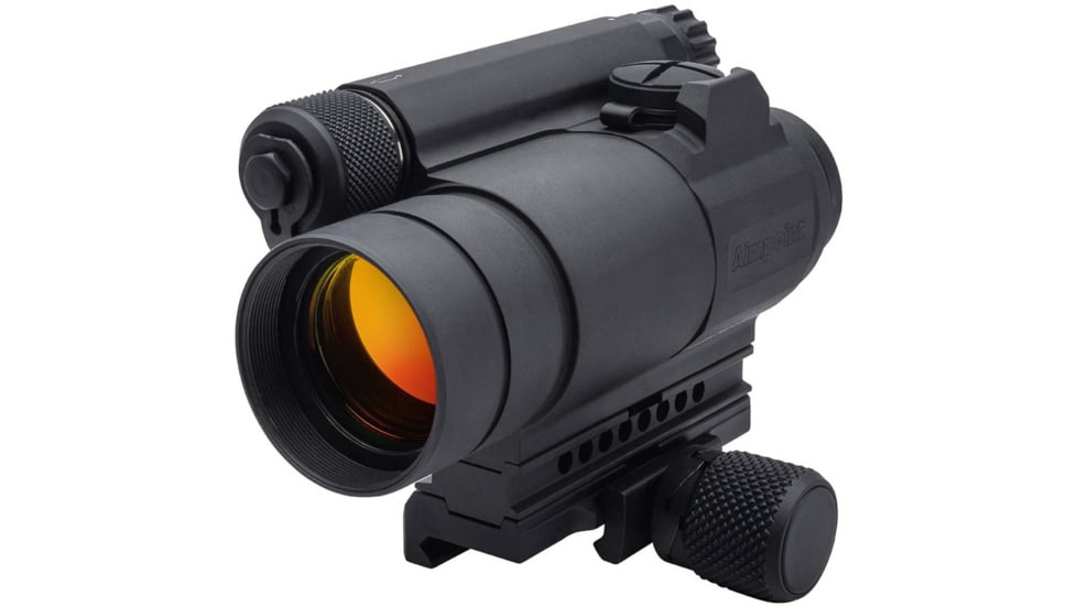 Aimpoint CompM4 Red Dot Reflex Sight, 2 MOA Dot Reticle, Black, Semi Matte, Anodized, 11972