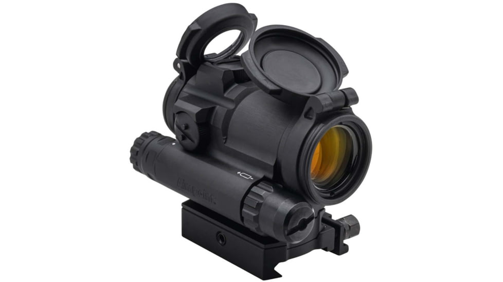 Aimpoint CompM5s Red Dot Reflex Sight, 2 MOA Dot Reticle, w/ LRP Mount &amp; Spacer, Black, Semi Matte, Anodized, 200500