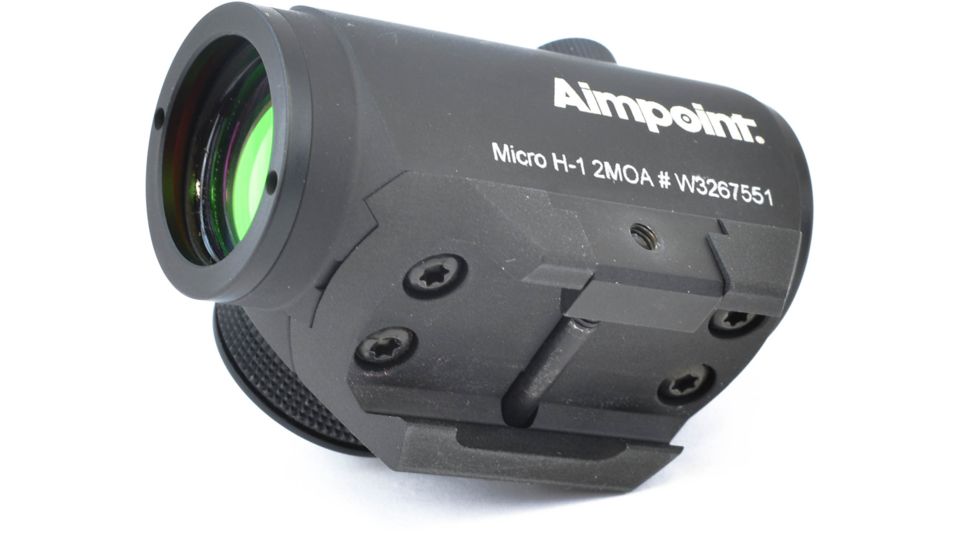 Aimpoint Micro H-1 2MOA Red Dot Weapon Sight w/ Standard Mount 200018