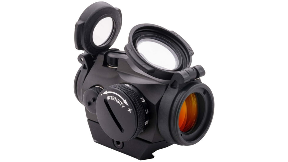 Aimpoint Micro H-2 Red Dot Reflex Sight, 2 MOA Dot Reticle, w/ Picatinny Mount, Black, Semi Matte, Anodized, 200185