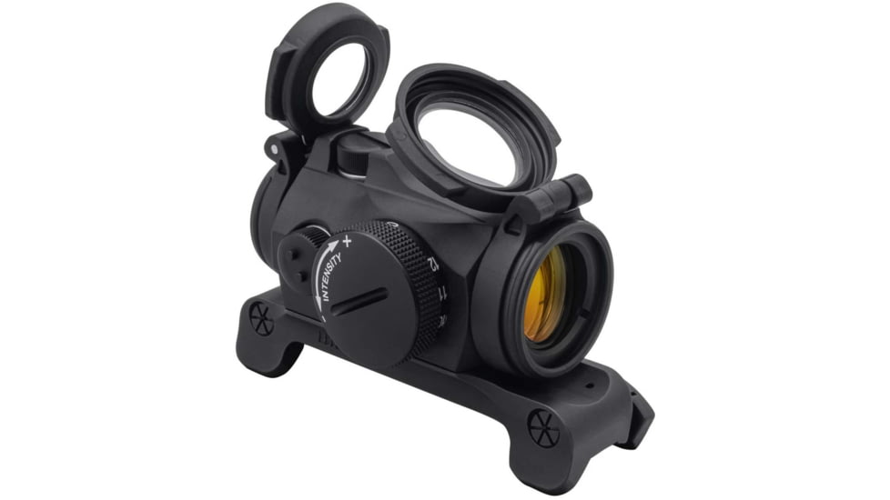 Aimpoint Micro H-2 Red Dot Reflex Sight, 2 MOA Dot Reticle, w/ Saddle Mount, Black, Semi Matte, Anodized, 200187