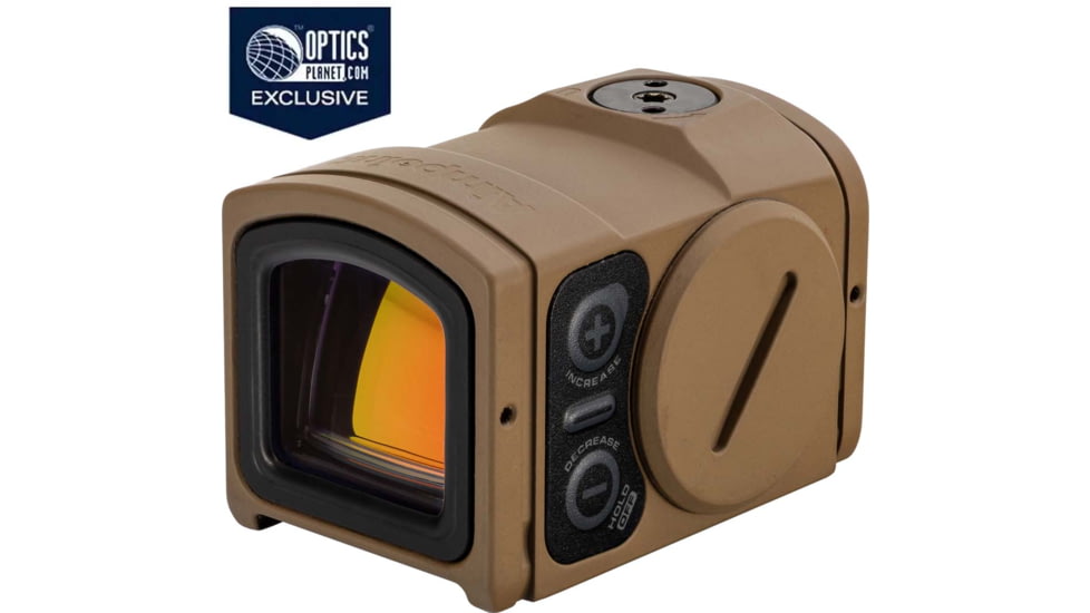 Aimpoint OPMOD Acro 1x16mm Reflex Red Dot Sight, 3.5 MOA Dot Reticle, Coyote Tan, AIMOPMOD