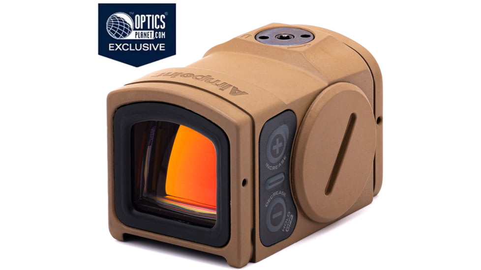 Aimpoint OPMOD Acro 1x16mm Reflex Red Dot Sight, 3.5 MOA Dot Reticle, Coyote Tan, AIMOPMOD