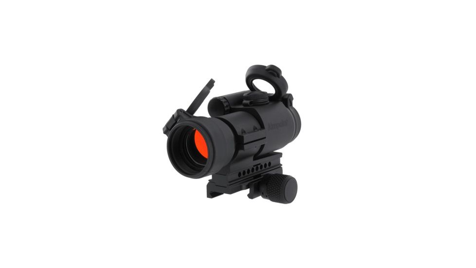 Demo, Aimpoint PRO - Patrol Rifle Optic - Red Dot Reflex Sight, 2 MOA Dot Reticle, w/ QRP2 Mount &amp; Spacer, Black, Semi Matte, Anodized, 12841-DEMO
