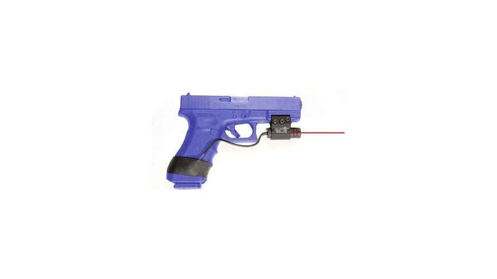 Aimshot Red Laser Sight w/ Rail Mount System &amp; Button - Pistols, Black 6132B