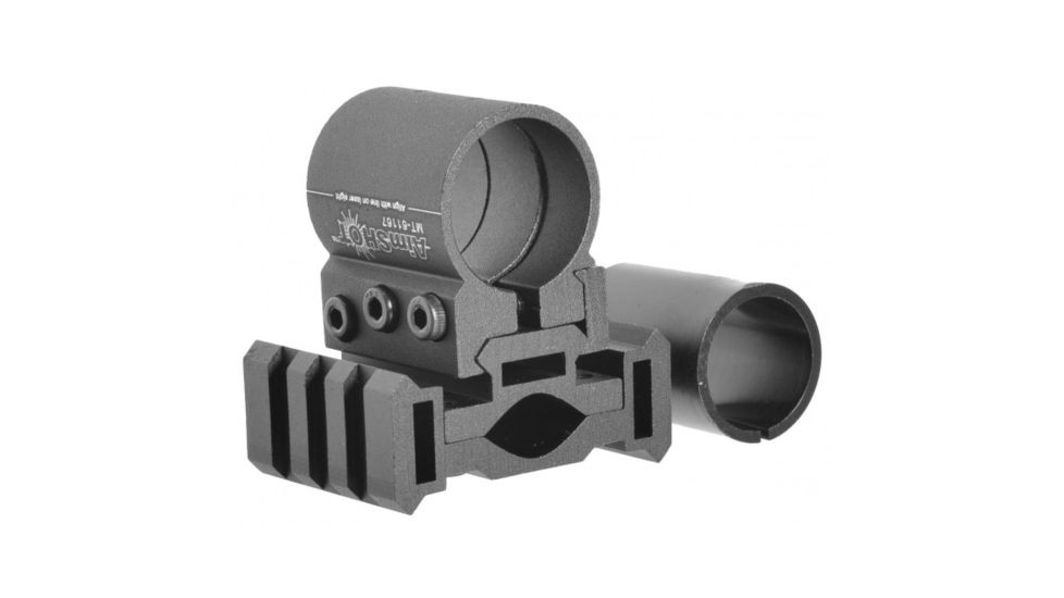 Tri-Rail/Rail Mount Combo Package,Anodized Matte Black