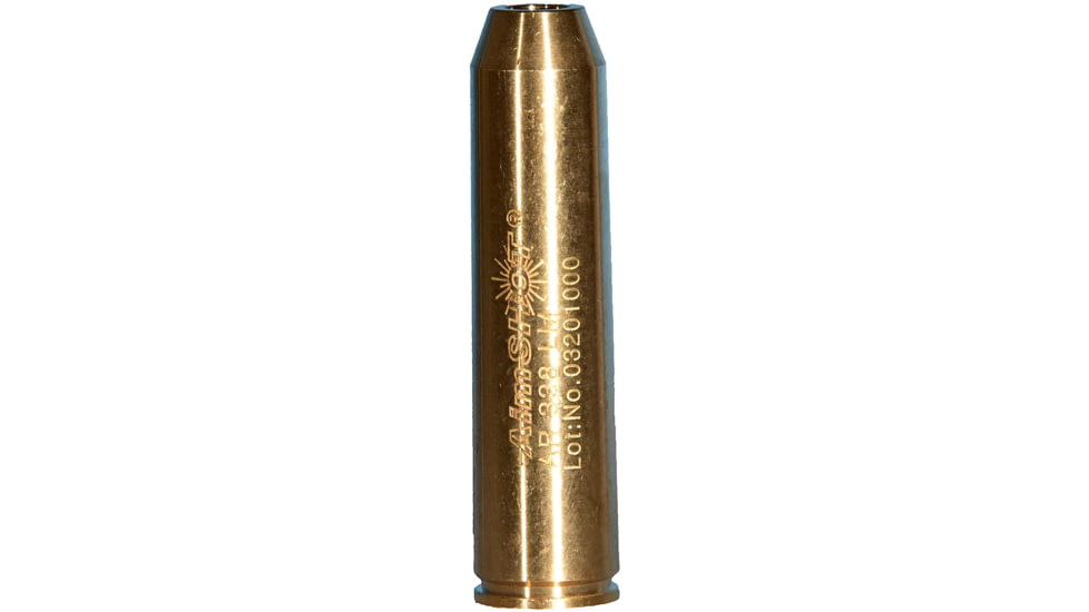 AimShot Universal Arbors for Laser Boresights - 338 Lapua Magnum, Brass, AR338LM