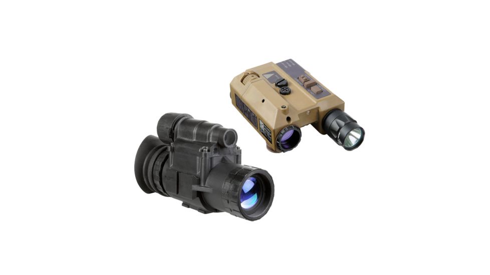 PRG Defense G3 Tactical Kit 14W - MUM-14A 3AL1 Night Vision Monocular w/Wilcox RAPTAR Lite, Black, 4.5x1.9x3.1, ANKIXX0004