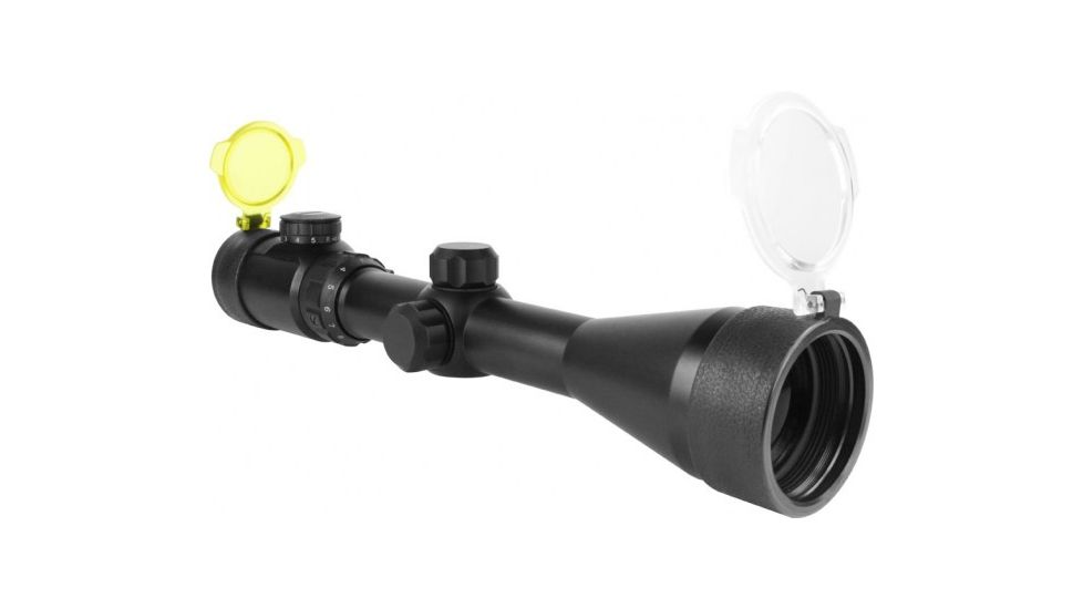 AimSports 3-12X50 Dual Ill. Euro /Rangefinder, Black JDR31250G