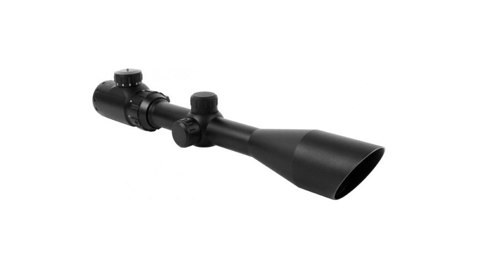 AimSports 3-9X40 Blue/Green Ill. Scope /Mil-Dot, Black JDLSM3940G, EDEMO1