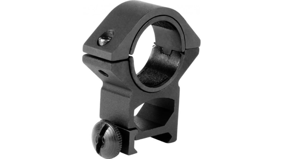AimSports 30mm Weaver Rings/1in. Insert-Medium, Black QW30M