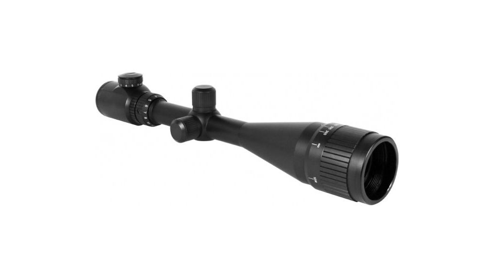 AimSports 4-16X50 A.O.E. Dual Ill. Rifle Scope /Mil-Dot, Black JDLM41650G