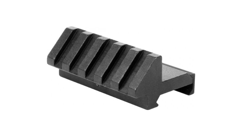 AimSports .45 Degree Offset Picatinny Rail Mount, Black MT022