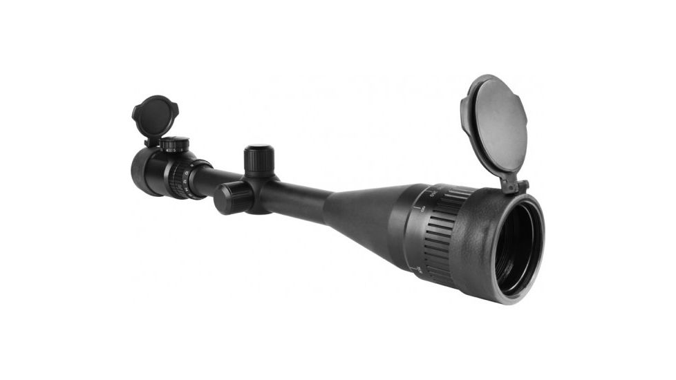 AimSports 6-24X50 A.O.E. Dual Ill. Rifle /Rangefinder, Black JDLR62450G