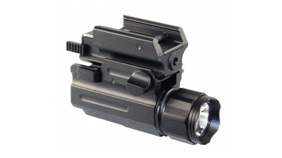 AimSports Flashlight/Laser Combo w/ Quick Release Lever, Black LFQC01