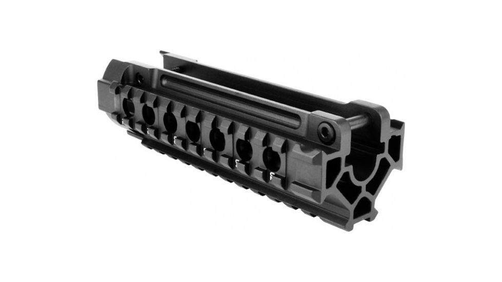 AimSports MP Tri-Rail Handguard 1-Piece Unit w/ Covers, Black MTMP1