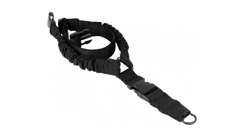 AimSports One Point Bungee Rifle Sling/Blk, Black AOPS01B