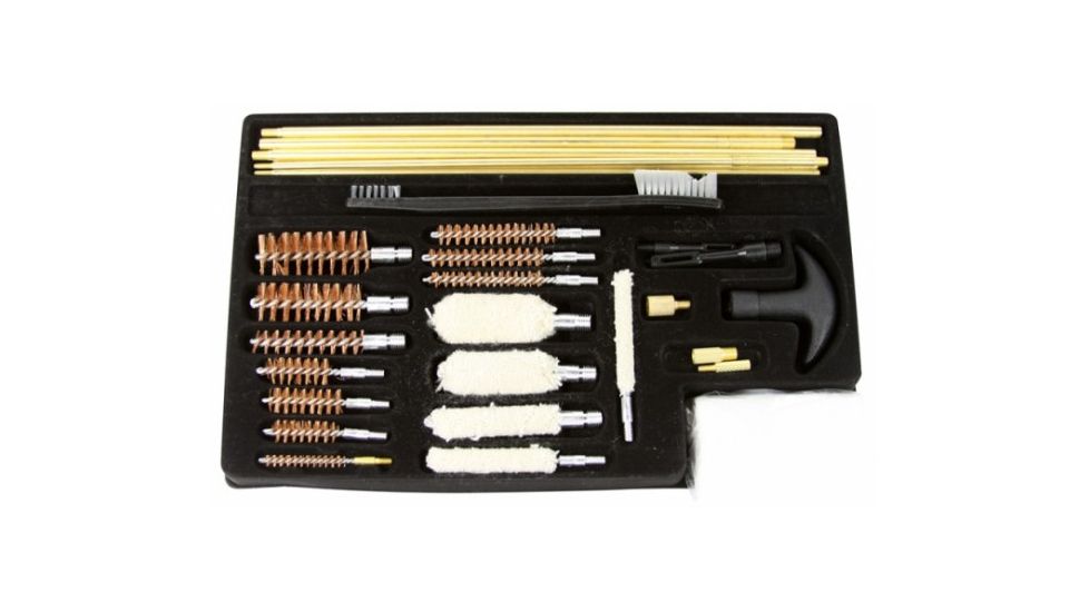 AimSports Universal 30 Pcs Gun Cleaning Kit, Pewter UGCK