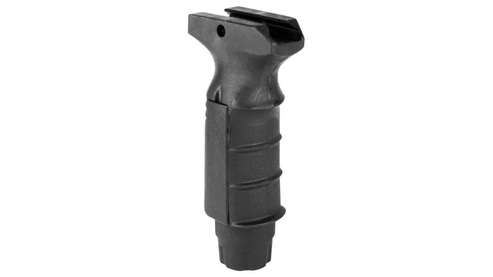 AimSportsTactical Vertical Grip w/ Double Switch Housing/Storage Area, Black MT007T