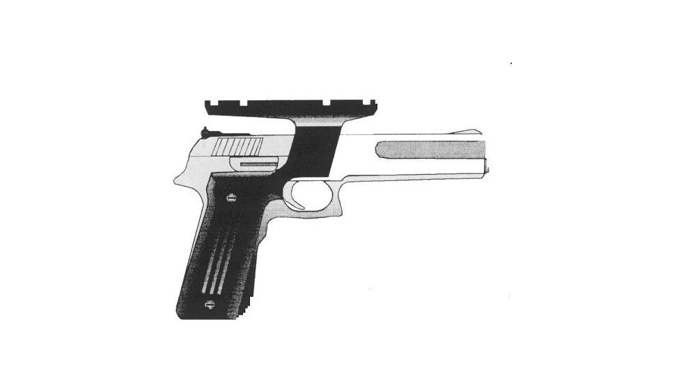 Aimtech Black Mount For Smith &amp; Wesson 422/622/2206 APM11