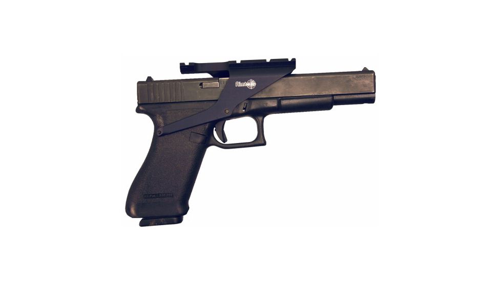 Aimtech Semi- Auto Pistol Mount for Fits Glock Tiger Shark, Red APM-1TSR