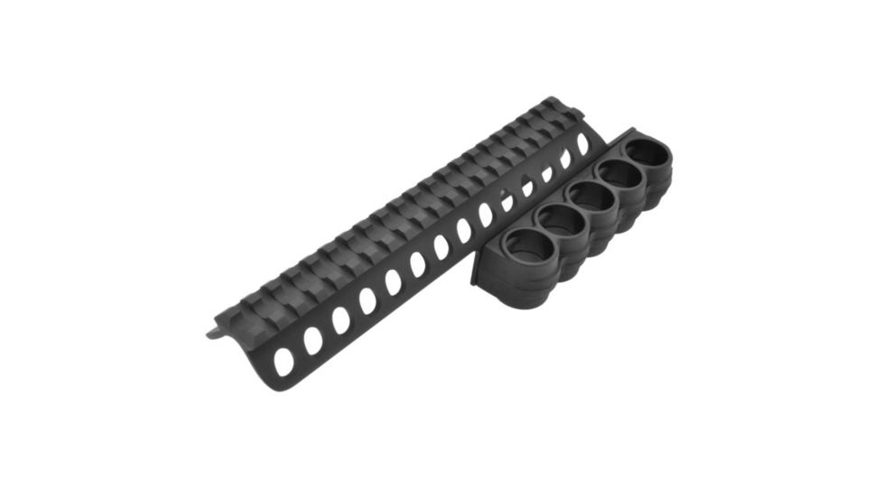 Aimtech Shotshell Carrier, Mossberg and Maverick - 500 590 88 12ga, Black, AFA-10838