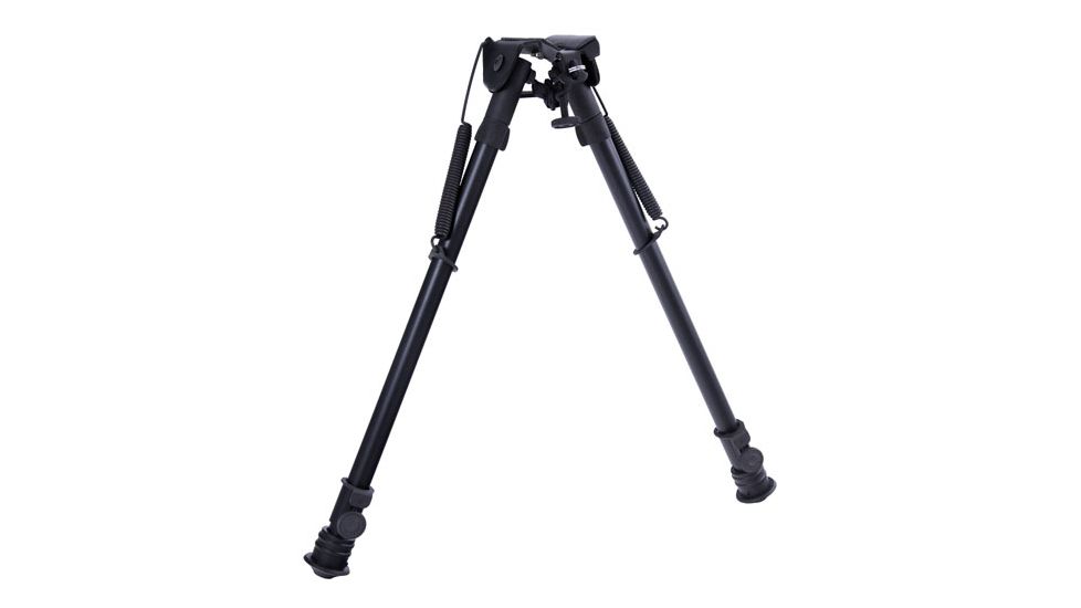 Aimtech Warhammer Tactical Bipod, 13.5-25 in Adjustable Tactical, Black, AFA-20852