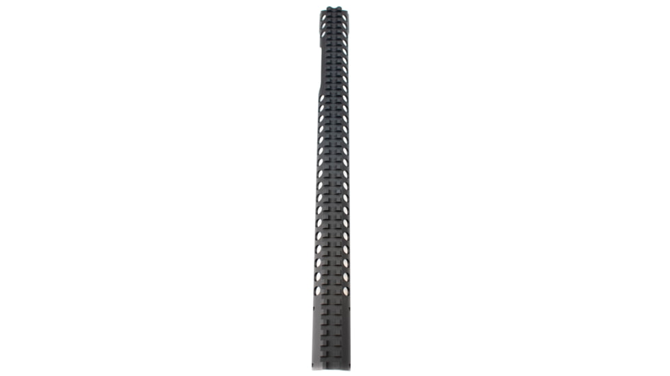 Aimtech Warhammer Tactical Full Rail Shotgun Mount w/MagPul M-Lok System, Mossberg 590, 20ga,w/Shotshell Carrier, Black, ML-4SWH 6S