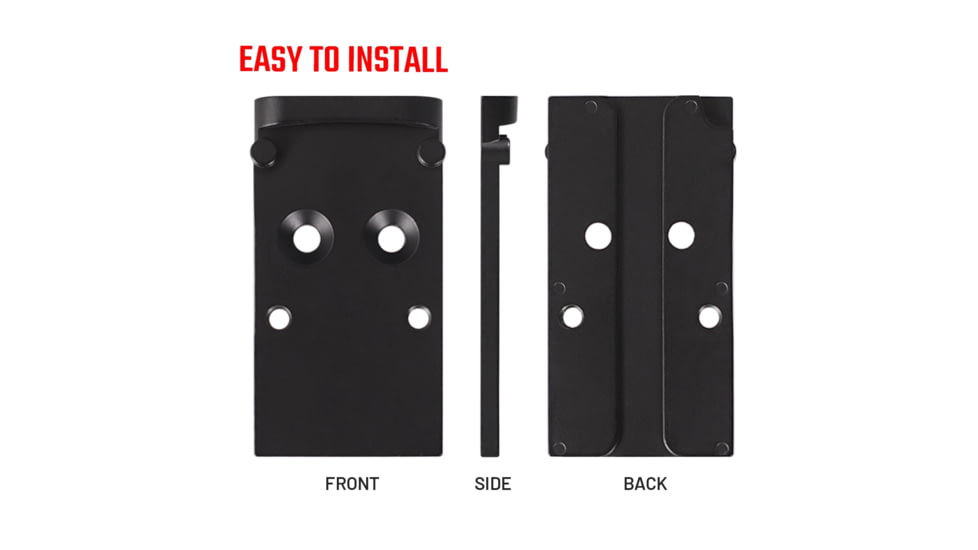 AIMWIN AN2 Adapter Plate Glock MOS to RMR