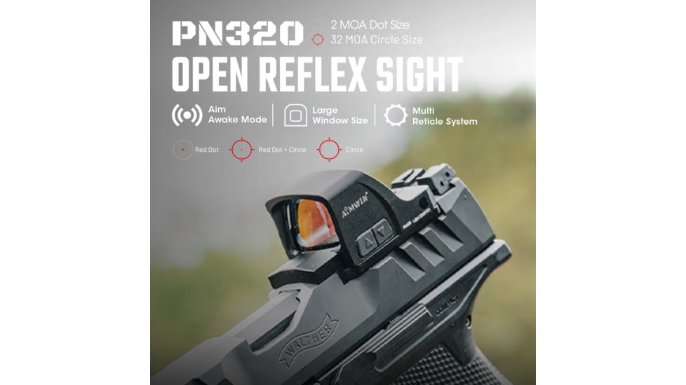 AIMWIN PN320 Red Dot Sight RMR Footprint