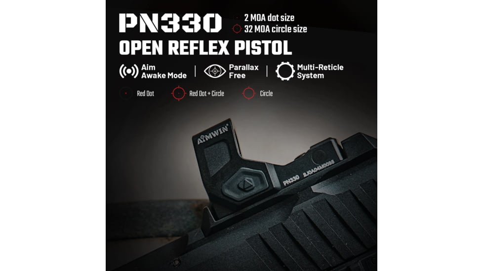 AIMWIN PN330 Red Dot Sight RMSc Footprint