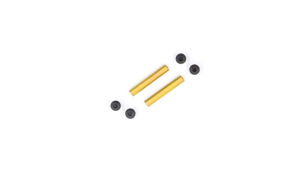 EDEMO Airborne Arms Anti-Walk Trigger Pins, AR-9/ AR-10/ AR-15, 0.156in Diameter, 2 Pcs, Anodized, Gold, Small, ABN-AAGT-AWTG, EDEMO1