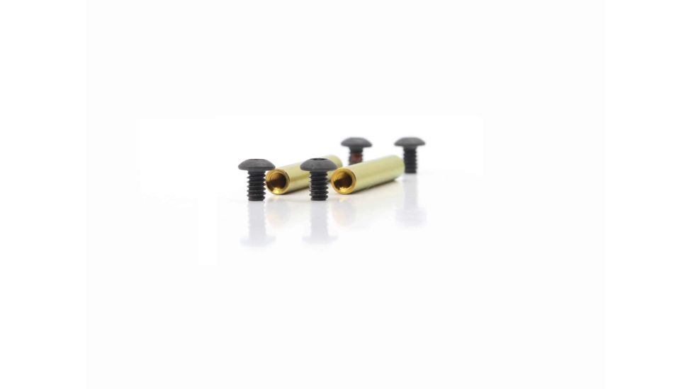 EDEMO Airborne Arms Anti-Walk Trigger Pins, AR-9/ AR-10/ AR-15, 0.156in Diameter, 2 Pcs, Anodized, Gold, Small, ABN-AAGT-AWTG, EDEMO1