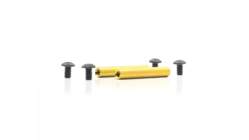 EDEMO Airborne Arms Anti-Walk Trigger Pins, AR-9/ AR-10/ AR-15, 0.156in Diameter, 2 Pcs, Anodized, Gold, Small, ABN-AAGT-AWTG, EDEMO1