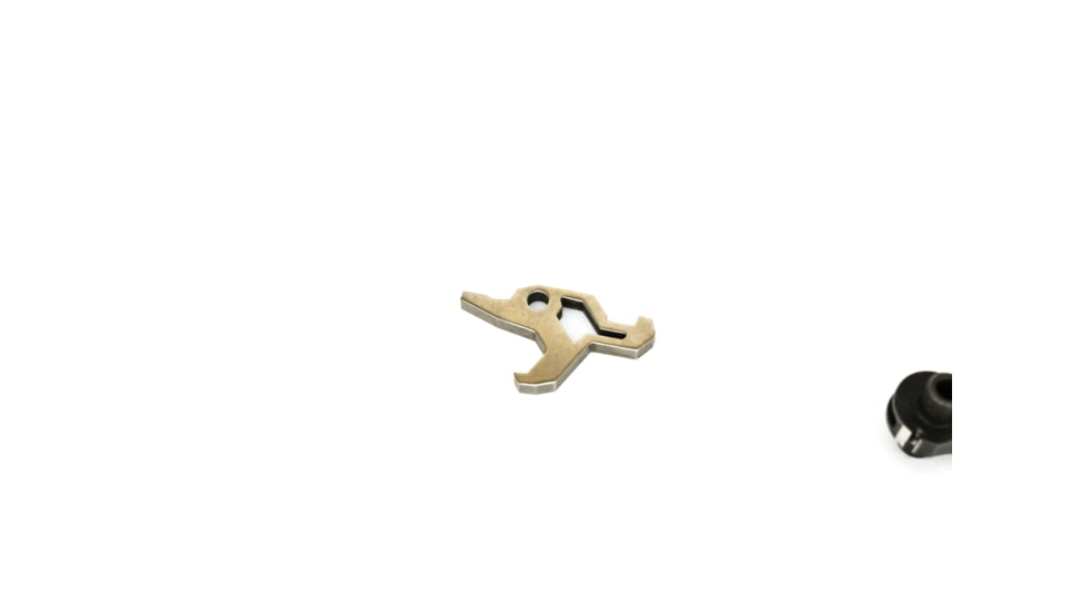 Airborne Arms Geronimo Trigger System, Compact Talon, AR-9/ AR-10/ AR-15, 3-4 lb Pull Weights, Ambidextrous, Curved, Blue, Compact, ABN-AAGT-CSU1