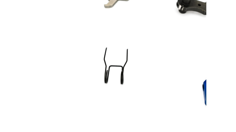 Airborne Arms Geronimo Trigger System, Compact Talon, AR-9/ AR-10/ AR-15, 3-4 lb Pull Weights, Ambidextrous, Curved, Blue, Compact, ABN-AAGT-CSU1