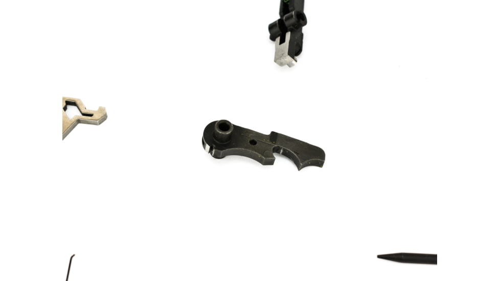 Airborne Arms Geronimo Trigger System, Compact Talon, AR-9/ AR-10/ AR-15, 3-4 lb Pull Weights, Ambidextrous, Curved, Blue, Compact, ABN-AAGT-CSU1