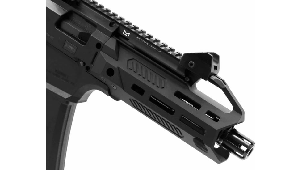 Airborne Arms Stinger CZ Scorpion Handguard, Black, 6.5in, AAHG-S06B