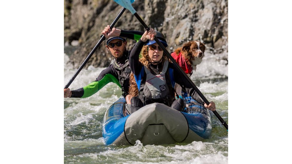Aire Tomcat Tandem Inflatable Kayak-Blue