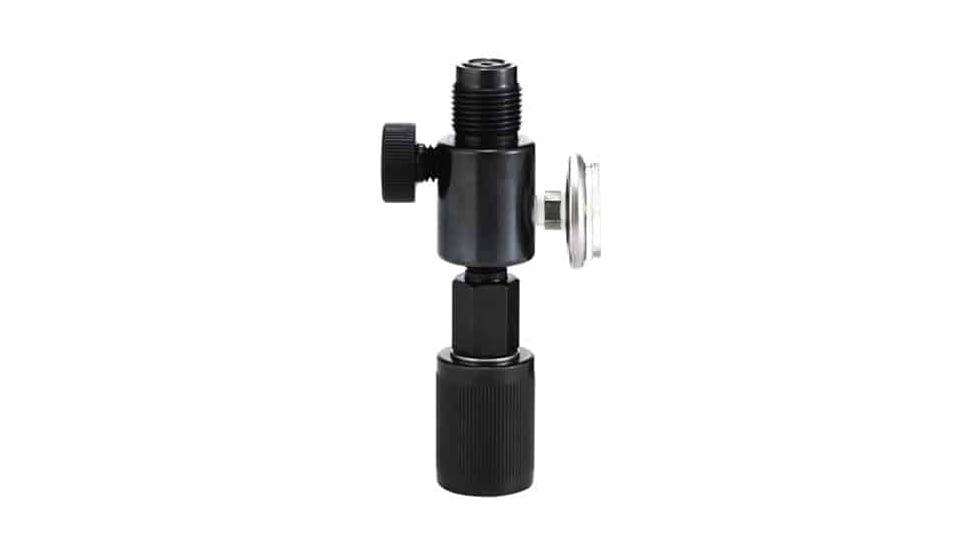 AirForce DIN Valve Scuba Cylinder Airgun Fill System, Talon and Condor Utility Air Rifles, Black, U1060