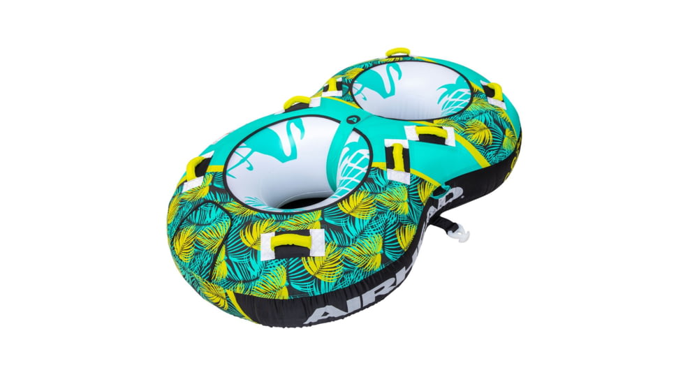 Airhead Blast Towable, 2 Rider, Teal / Yellow, AHBL-22