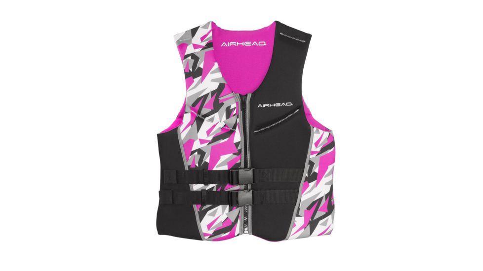 Airhead Camo Cool Womens Kwik-Dry Neolite Vest, Pink, 15003-10-B-PI