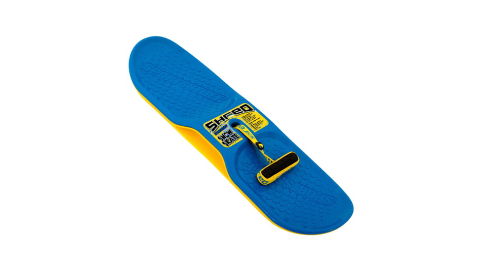 Airhead Sportsstuff Shred Snow Skate, Blue/Yellow, AHSS-02