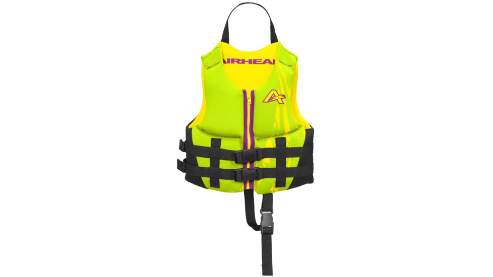 Airhead SWOOSH Kwik-Dry Neolite Flex Vest, Green, Child, 10076-02-B-LG