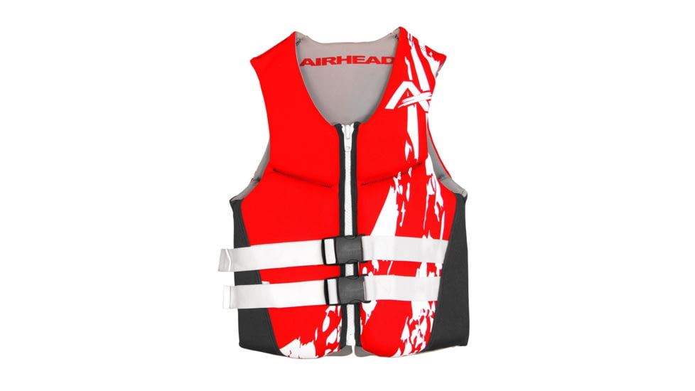 Airhead Swoosh Kwik-Dry Neolite Flex Vest, S, Red, Red, Small, 10076-08-B-RD