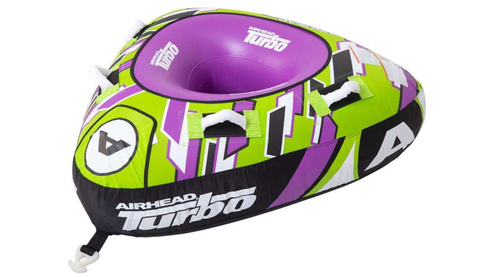 Airhead Turbo Towable, Green/Purple, 1 Person, AHTB-11