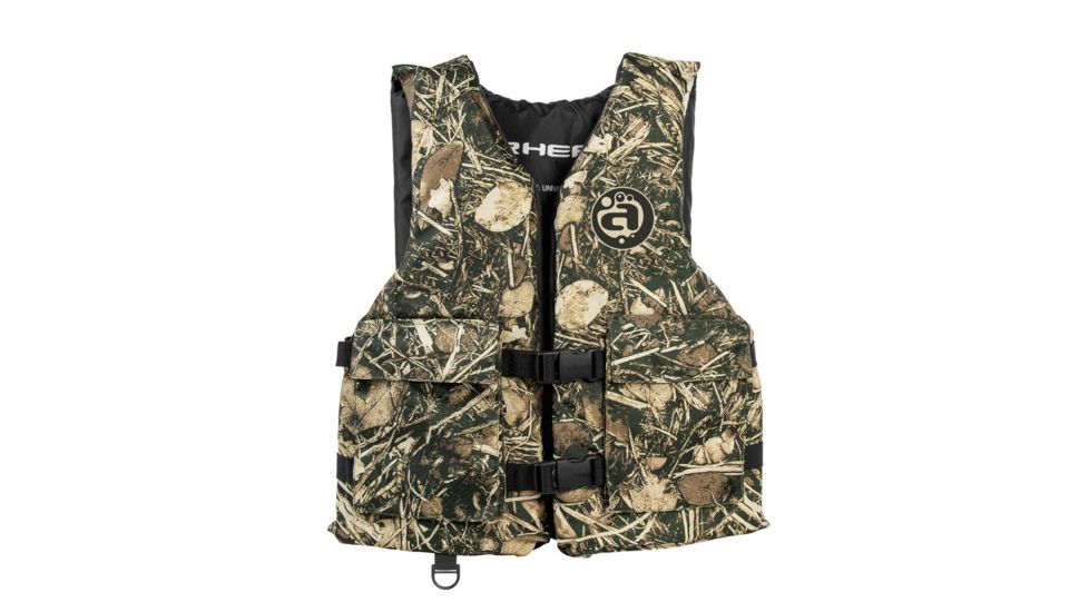 Airhead Youth Sportsman Life Vest w/ Pockets, Camo, 10004-03-A-CM